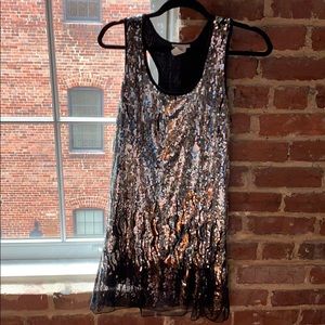 Rhinestone Mini, Skaterback Dress